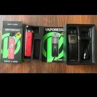 ۲ دستگاه ویپ و پاد برند VEPORESSO lux وXROS 4mini