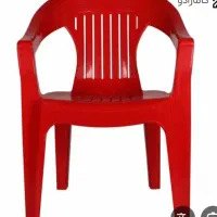 صندلی پلاستیکی سایز بزرگ ۲عدد باهم ۶۰۰