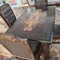 یک عدد میز نهارخوری خوب سالم مرتب|میز و صندلی غذاخوری|نیشابور, ده حلاج|دیوار