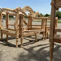 مبل مدل کاجی تمام چوب راش