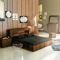 تخت / سرویس خواب دونفره اسپرت مدل ARSHAK