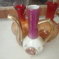 قدیمی کلکسیونی قوری و کلاب دون و مجسمه ژاپنی