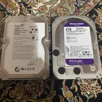هارد ۴ترابایت وسترن wDو هارد ۱ترابایت سیگنیت