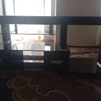 میز تلوزیون شیشه ای