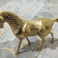 اسب برنجی دکوری