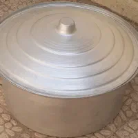 قابلمه رویی بزرگ سالم ویک تشت بزرگ