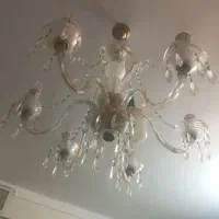 فروش لوستر ۶ شاخه در حد نو