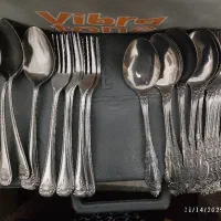 قاشق،چنگال،ملاقه، کارد ژاپنی نو و سالم|ظروف سرو و پذیرایی|شیراز, سعدیه جنوبی|دیوار