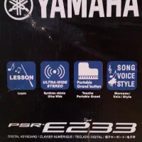 ارگ پیانوی یاماها E-233|پیانو، کیبورد، آکاردئون|دامغان, |دیوار