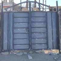 درب حیاط جوشکاری و ساخت درب پنجره