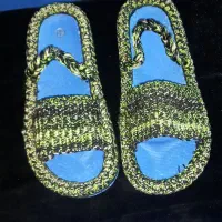 یک جفت دمپای راحتی دست بافت روفرشی