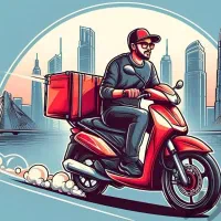 استخدام پیک موتوری