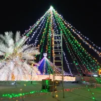 ریسه آرایی|ریسه و چراغ تزئینی|میناب, |دیوار