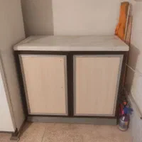 کابینت بدنه فلز محکم در چوبی