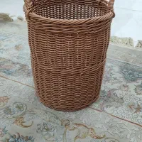 سطل زباله حصیری