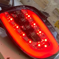 چراغ عقب مولتی کالر ۲۰۶وچراغ جلو تو مشکی|قطعات یدکی و لوازم جانبی|رشت, کوی حسینی|دیوار