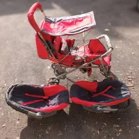 کالسکه و کریر در حد نو دوقلو