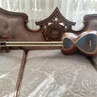 تار کلهر دو مهر نو نو|سازهای سنتی|قم, کلهری|دیوار