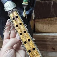 نی انبان قدیمی کلکسیونی آنتیک مهردار خاص
