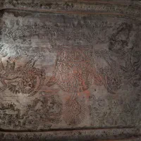 سینی چهار گوش مسی قدیمی