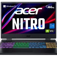 لپتاپ ACER NITRO 5 +RTX4050+لوازم جانبی