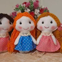 فروش عروسک های دست دوز