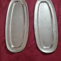 ۲ عدد سینی استیل