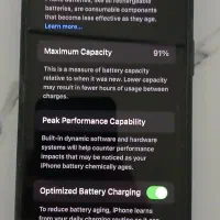 ایفون ۱۳ پرومکس باطری فابریک ۹۱|موبایل|اصفهان, آبشار|دیوار