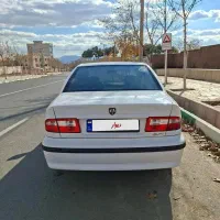 سمند LX سفید مدل 1400 فنی سالم کم کارکرد|خودرو سواری و وانت|خمین, |دیوار