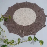 رومیزی قلاب بافی