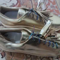 کفش طلایی دخترانه  شیک ونو سایز 39اصلی|کیف، کفش، کمربند|خرم‌آباد, |دیوار