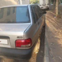 پراید صبا نقره ای