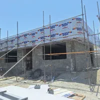 اجرای تابلوونمای کامپوزیت وچوب ترموود|خدمات پیشه و مهارت|قزوین, |دیوار