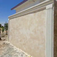 سیمان‌کار سیمانکاری شیب بندی دیوار چینی