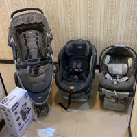 کالسکه و کریر و صندلی ماشین و اغوشی چیکو اصل