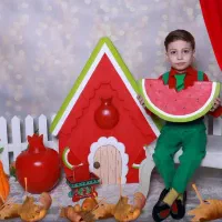 کلبه یلدایی برای عکاسی