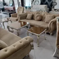 سرویس مبل هشت نفره ونهارخوری|مبلمان خانگی و میز عسلی|بانه, |دیوار