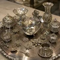 خریدار تخصصی ظروف نقره / نقره / خرید نقره / ظرف
