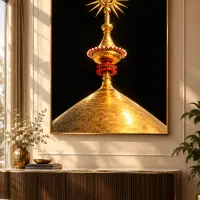 تابلو گنبد امام علی