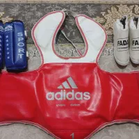 هوگو و روپایی و ساق بند تکواندو