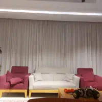 پرده حریر ساده