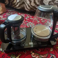 چای ساز دوقلو سالم و نو|سماور، چای‌ساز، قهوه‌ساز|اهواز, زیباشهر|دیوار