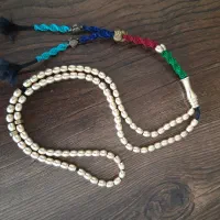 تسبیح برنزی دستساز زیبا و تسبیح سندلوس به شرط