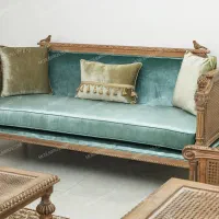 مبلمان کلاسیک با پارچه مرغوب //چوب راش++