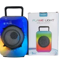 اسپیکر قابل حمل مدل flame light) gts-1867)