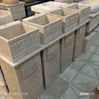 آئینه pvc  بگ لایت روشوییpvc سنگی سرامیکی