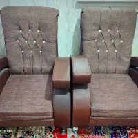 مبل راحتی 7 نفره تمیز و با استقامت و چوب با کیفیت