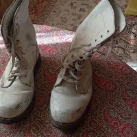 پوتین سفید سربازی|کیف، کفش، کمربند|سبزوار, سجاد|دیوار