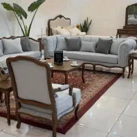 طرح تعویض مبل کهنه با مبل فرانسوی کلاسیک|مبلمان خانگی و میز عسلی|شیراز, دشت چنار|دیوار
