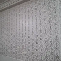 رنگ کاری وطرح کاغذ دیواری